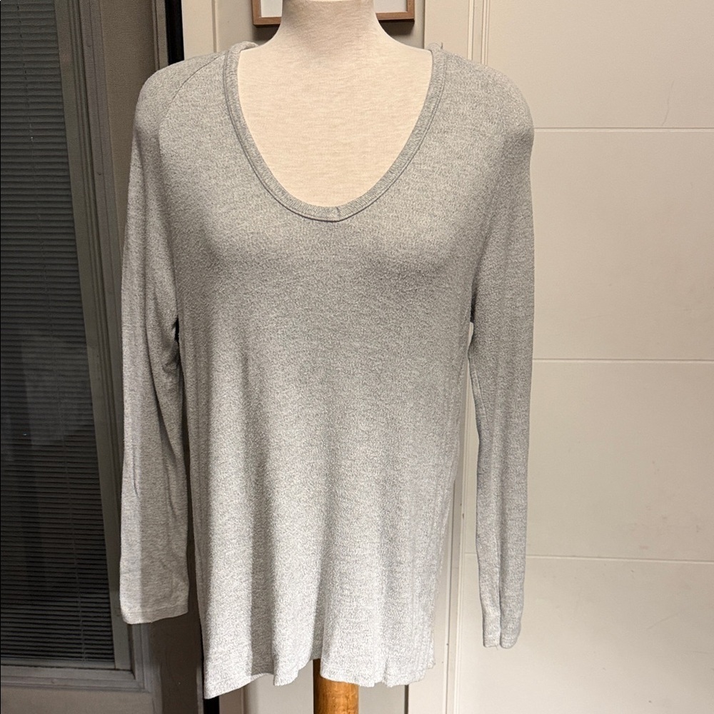 Oversized Brandy Melville Gray Women's Long Sleeve Top
